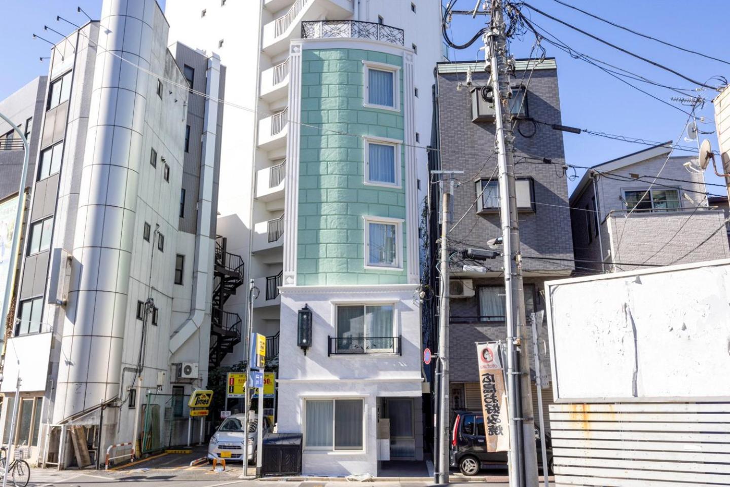 Ferienwohnung Retaw Hills Waseda Präfektur Tokio Exterior foto