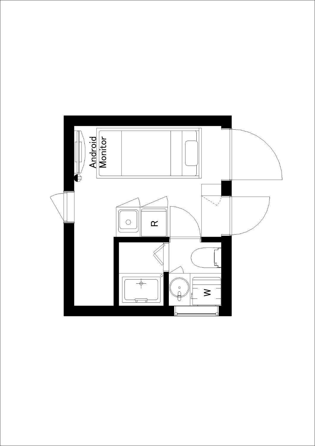 Ferienwohnung Retaw Hills Waseda Präfektur Tokio Exterior foto