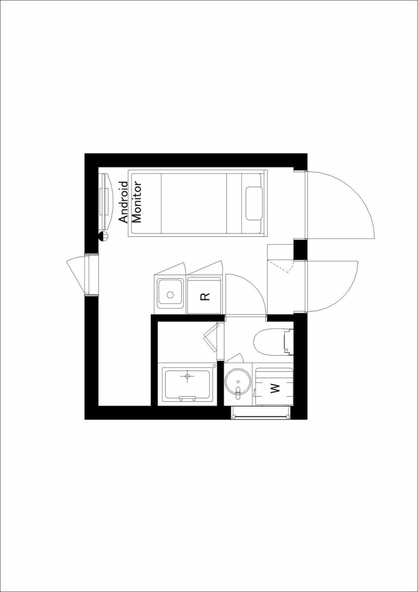Ferienwohnung Retaw Hills Waseda Präfektur Tokio Zimmer foto