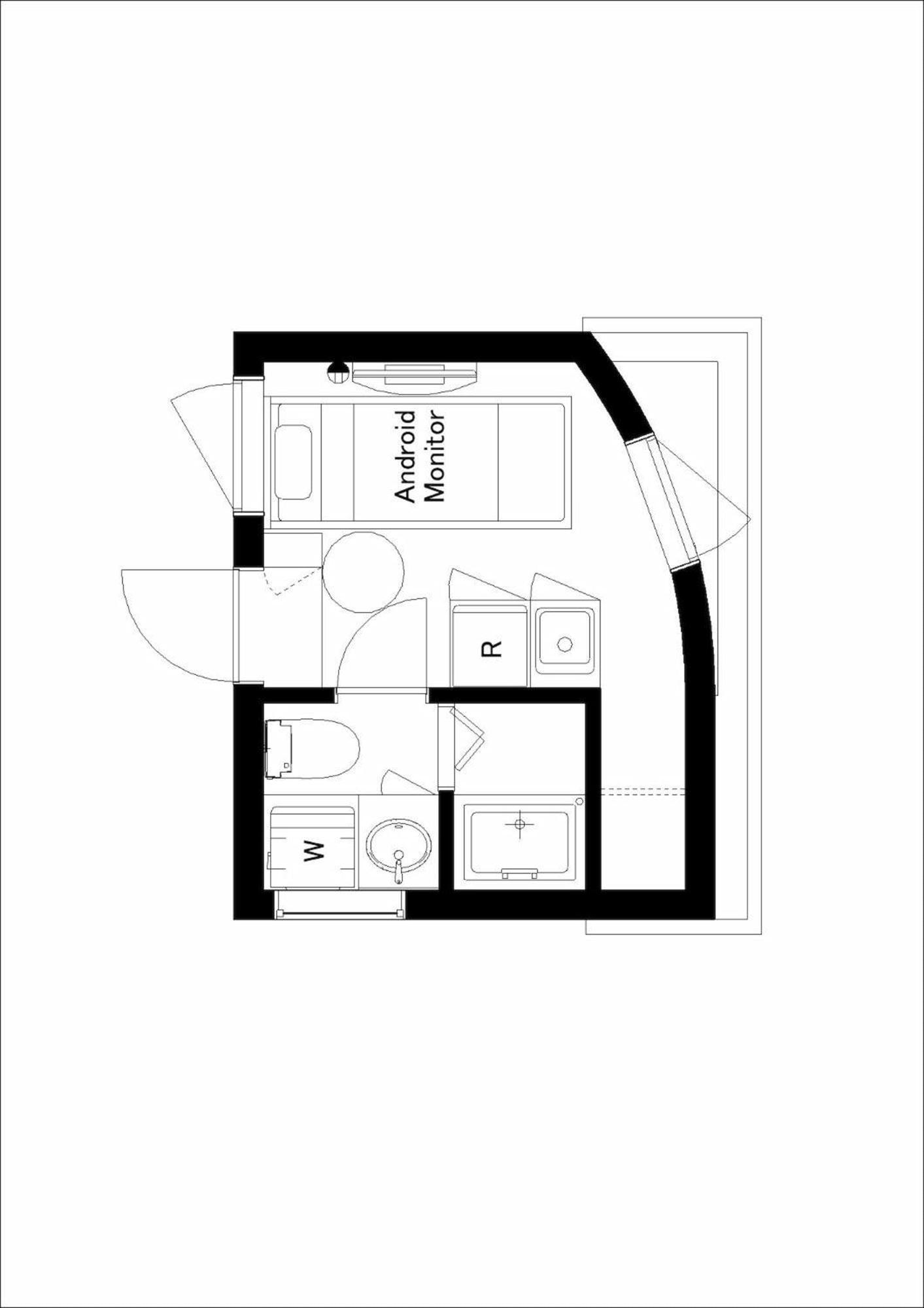 Ferienwohnung Retaw Hills Waseda Präfektur Tokio Zimmer foto